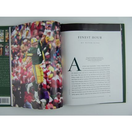 Green Bay Packers Sports Illustrated Brett Favre The Tribute Hardcover Book 1st