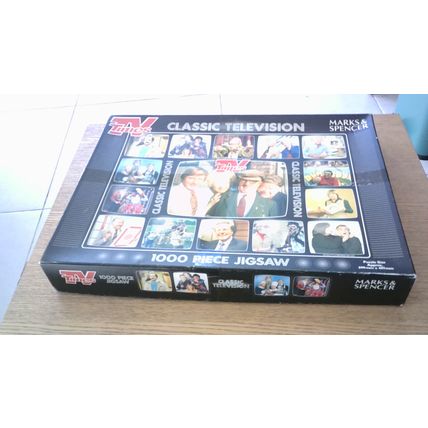 TV TIMES CLASSIC TELEVISION Jigsaw Puzzle (1000 Piece) Marks and Spencer (2004)