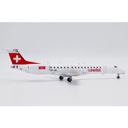 ERJ-145LU SWISS REG: HB-JAK WITH STAND - JC WINGS XX20441 1/200 - PRE ORDER