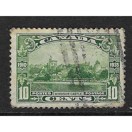 CANADA 1935 SILVER JUBILEE 10c WINDSOR CASTLE USED SG339