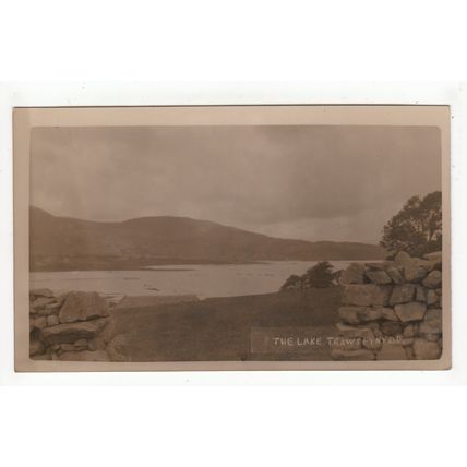 The Lake Trawsfynydd Postcard Merionethshire Wales