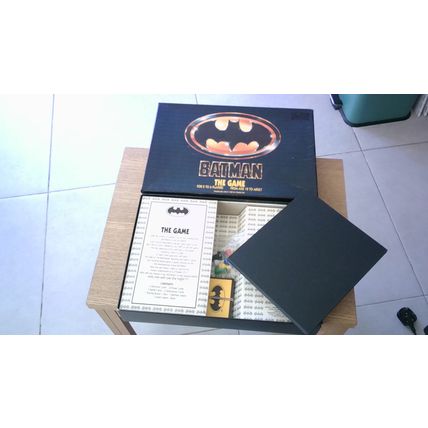 BATMAN: THE GAME (1989 Movie Tie-In) Paul Lamond Games (Vintage 1989) SEE NOTES