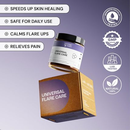 Universal Flare Care | Relief for 97% of Skin Issues | Cysts, Inflamed Skin, Hid