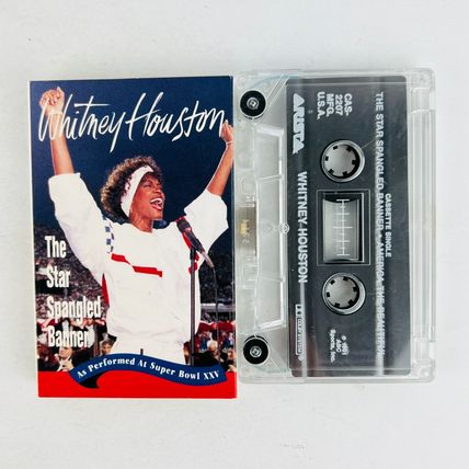 Whitney Houston – The Star Spangled Banner Cassette Tape Single CAS-2207