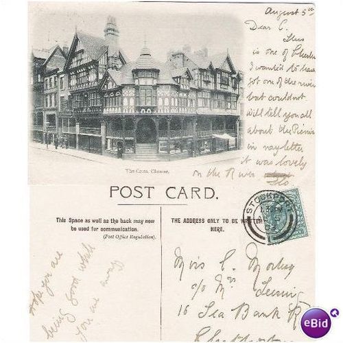 Chester - The Cross 1903 pu Stockport