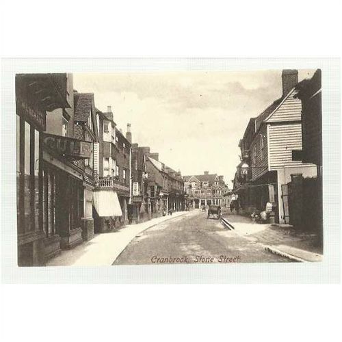 Kent CRANBROOK Stone Street Postcard by Frith