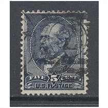 USA.SG221 5c Garfield (Blue).Fine Used.nb14c