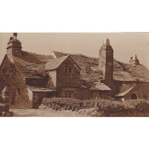 Old Post Office Tintagel Cornwall Postcard (Cr72194)