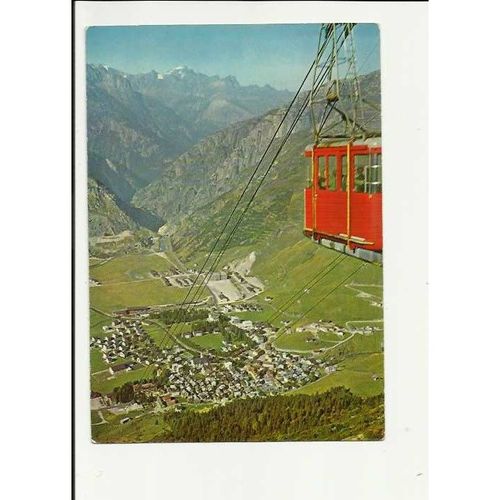 Switzerland ANDERMATT Cable Car Postcard by Engelberger (6507)