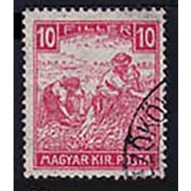Hungary 1920 Harvest 10f Used Stamp