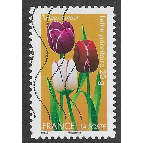 FRA 2012 (60c)(S/A) 'FLOWERS - TULIPS ' FINE USED (EBID56-655)