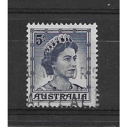 Australia.SG314 5d Queen Elizabeth II (Deep Blue).Fine Used.June19