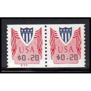 CVP32 20c Shield Very Fine MNH LGG CNP Left A11 PA5123