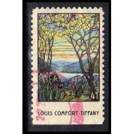 Used 4165 41c Louis Tiffany Fine BPS W4927