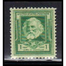 864 1c Henry Longfellow Fine MNH KA2510