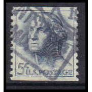 Used 1229 5c George Washington ..nts.., MD. E0538