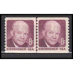 1402 8c Dwight Eisenhower Fine MNH CLP CA0105