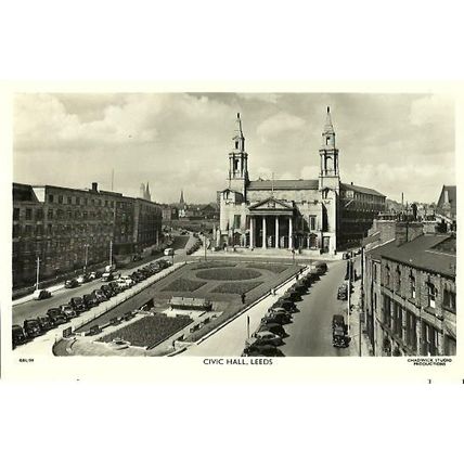 Yorkshire LEEDS Civic Hall Postcard (Chadwick GBL/59)