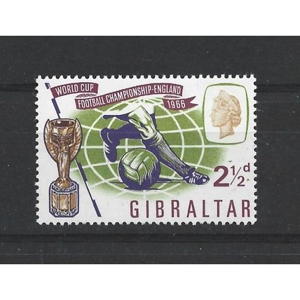 Gibraltar.SG188 2 1/2d Violet,Yellow-Green,Lake,Yellow&Brown.Mn  td Mint.Nov23