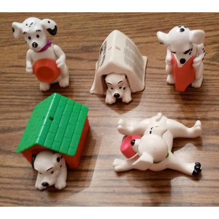 Lot of 20 Disney 101 Dalmations PVC Toys 1996 McDonalds Fast Food FREE Shipping
