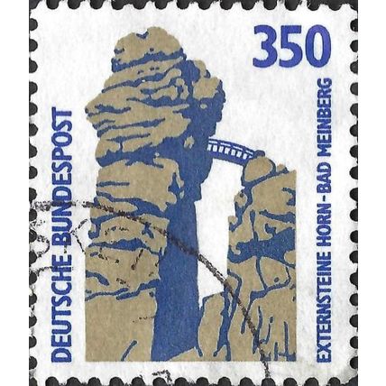 GERMANY, Rock formation, Horn-Bad Meinberg, blue 1989, 500pf