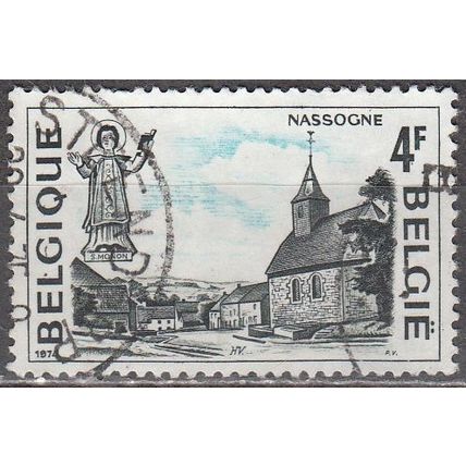 Belgique 1974 Michel 1788 O Cote (2008) 0.30 € Tourisme Nassogne Cachet rond