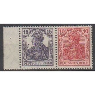 Mi: w13aa MH 1918/19 Cat € 180.00
