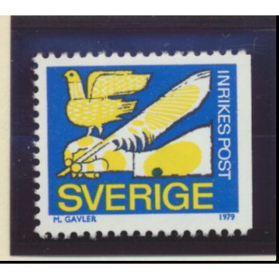 Sweden Stamp Scott #1277, Mint Never Hinged