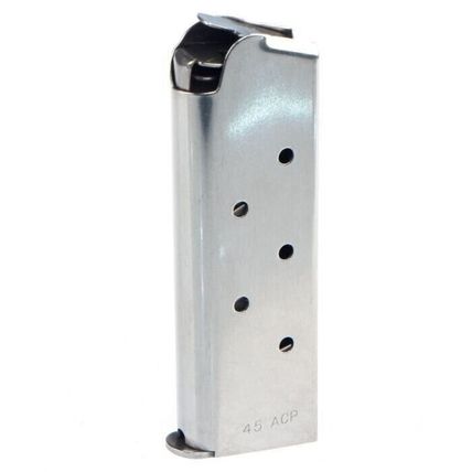 Kimber 1911 Officers 45acp 7rd Stainless Factory Magazine
