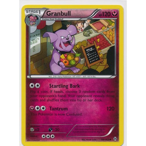 Pokemon XY BREAKThrough #099/162 Granbull