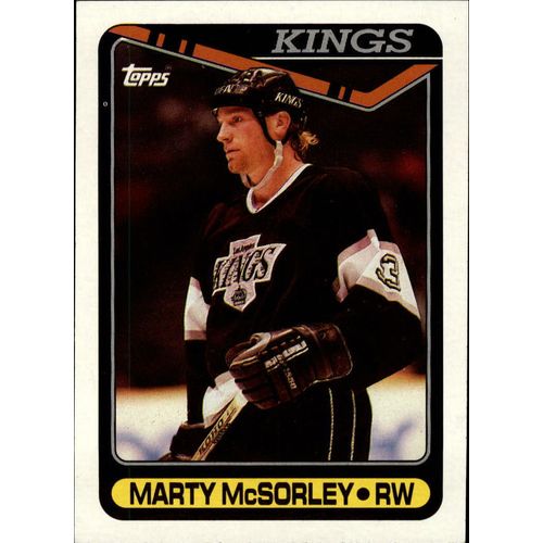 1990/91 Topps Hockey Marty McSorley