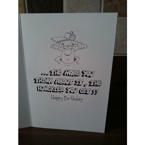 Adult/Humour Birthday Card - 0019