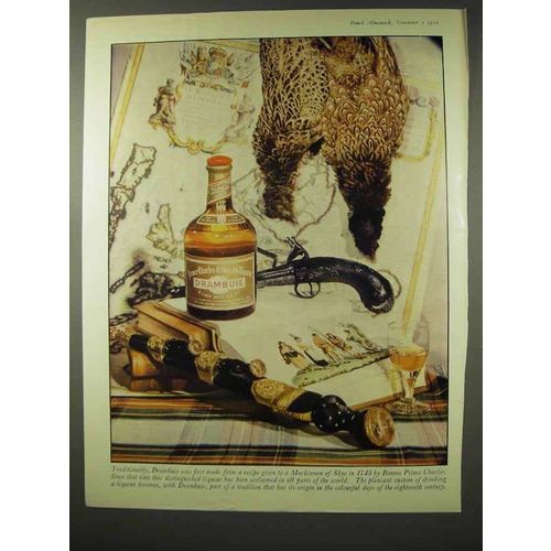 1956 Drambuie Liqueur Ad