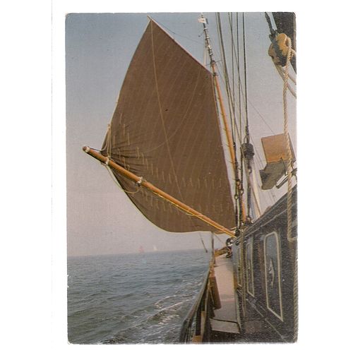 STITCHTING WATERSPORT MET GEHANDICAPTEN, ENKHUIZEN, NETHERLANDS used postcard =