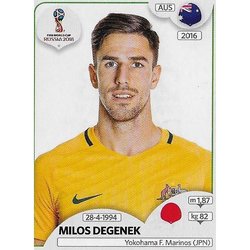 Panini's FIFA World Cup Russia 2018 Stickers: No.216 - Degenek