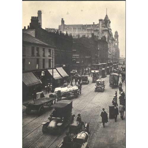 GB PC - Oxford Street in 1913 looking towards All Saints, Manchester, Lancashire