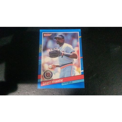 1991 Donruss Card # 188 Lloyd Moseby Excellent (5) Detroit Tigers