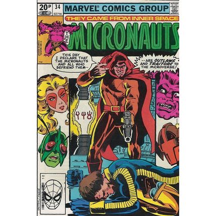 Micronauts (Vol 1) # 034 NM- Price VARIANT AMERICAN COMICS