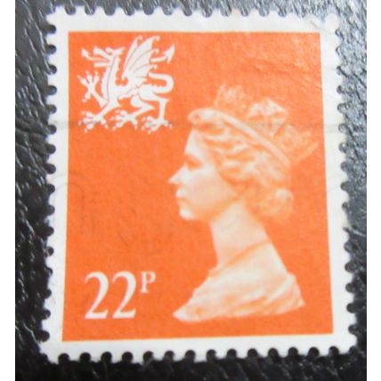 Wales W56 22p Used