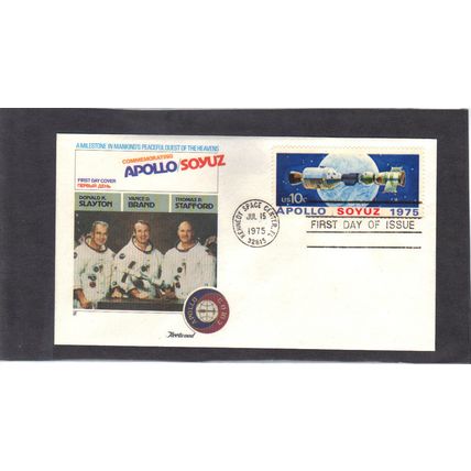 FDC Fleetwood 1569 (Cachet-U/A) Slayton Brand Stafford CV42836