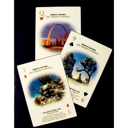 Americas National Parks Souvenir Playing Cards