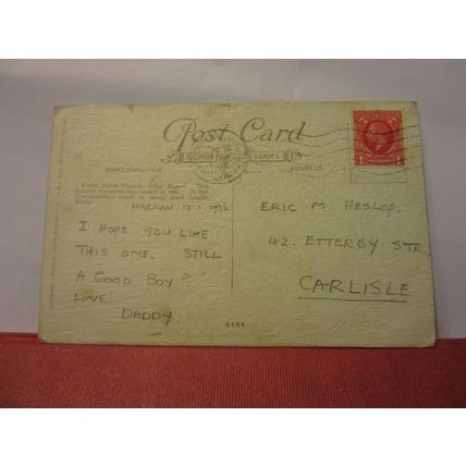 ROYAL HORSE GUARD, THE PALACE, London used postcard vintage 1936 pm military /