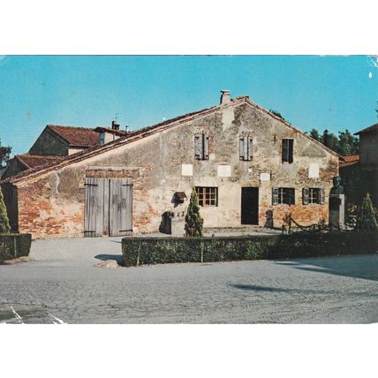 Roncole Verdi Parma Italy Postcard posted unused crease
