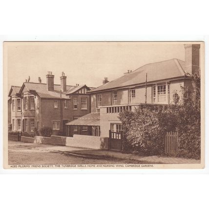 Aged Pilgrims Friend Society Home & Nursing Wing Tunbridge Wells Postcard Kent