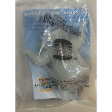 1996 Burger King Hunchback of Notre Dame Hugo Mint in Package
