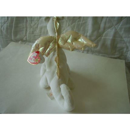 Ty Beanie MAGIC White Dragon PVC Korea Tag ERRORS Oakbrook 008421040889