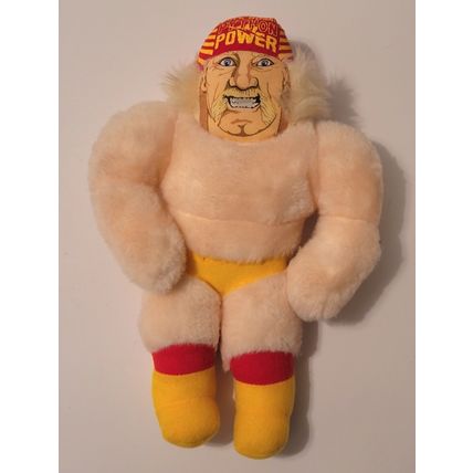 wwf ljn hasbro wrestling superstars 11" hulkamania hulk hogan wrestling buddie