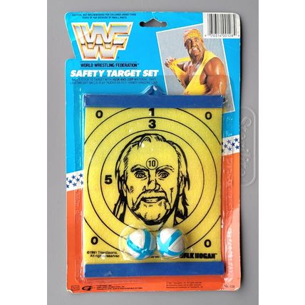 wwf ljn hasbro wrestling superstars hulk hogan safety target set wrestling game