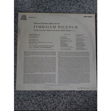 Johann Sebastian Bach – Symbolum Nicenum: Credo Aus Der Missa In H-moll "Hohe Me