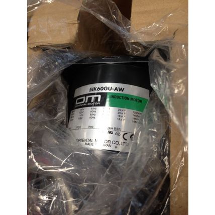 NEW OM 5IK60GU-AW,5IK60GU-AWU ORIENTAL MOTOR 51K60GU-AWU,MOTOR 1/12HP 110V,HA